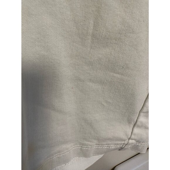 Lee Slender Secret Lower On The Waist Women's Size 14 Medium White Shorts - Picture 3 of 9